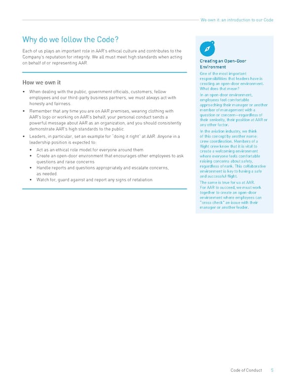 Code of Conduct - Page 5