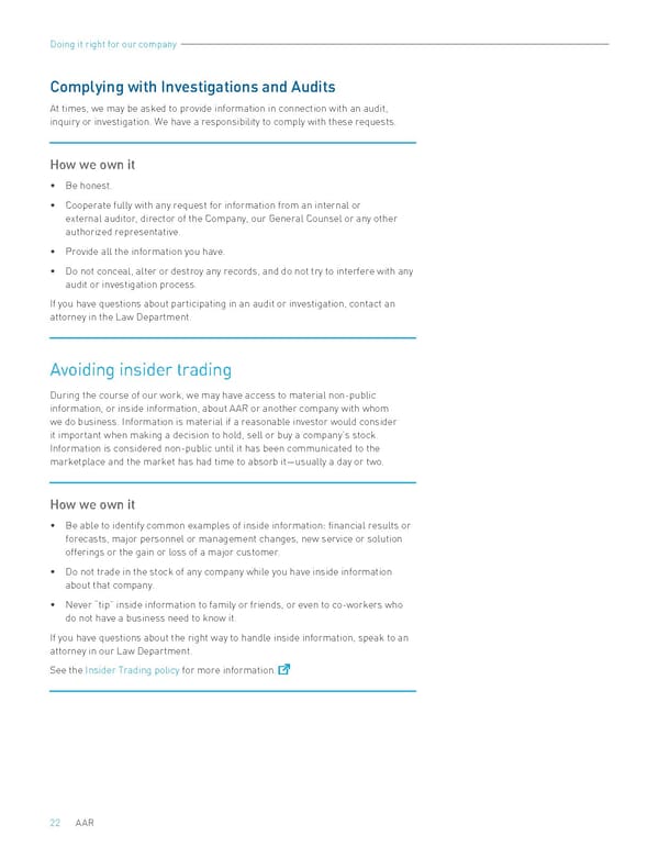 Code of Conduct - Page 22