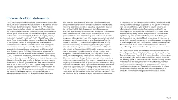 ESG Report | AAR - Page 61